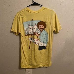 Bob Ross rip n dip painting shirt